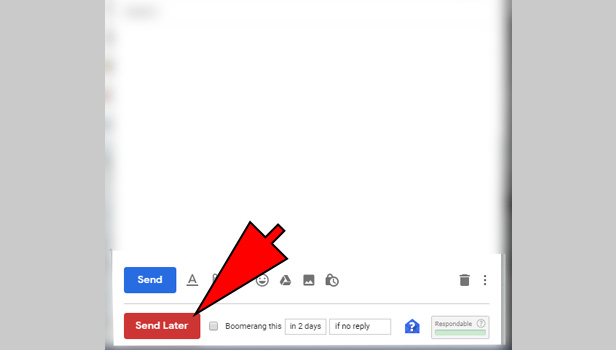 Schedule an Email in Gmail