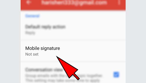 add a signature in gmail