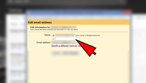 change Gmail address