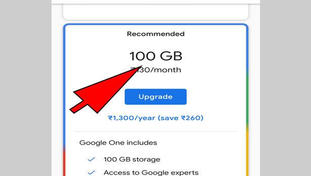 increase google drive storage