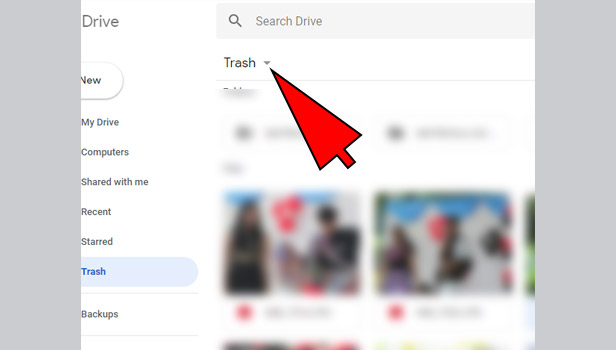 clear google drive