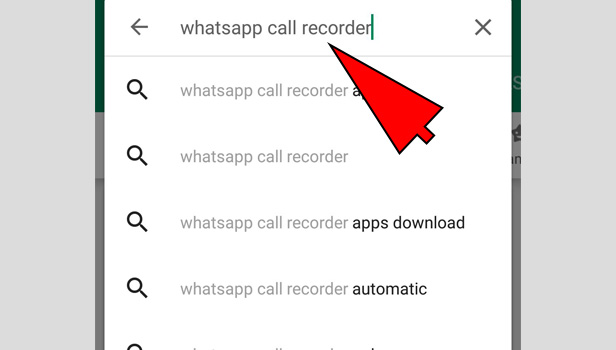 Record WhatsApp call