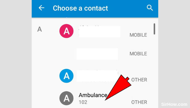 add emergency contact ola