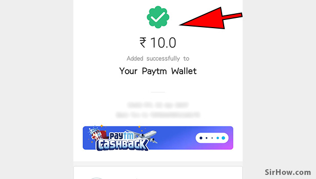 Recharge your paytm
