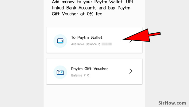 Recharge your paytm