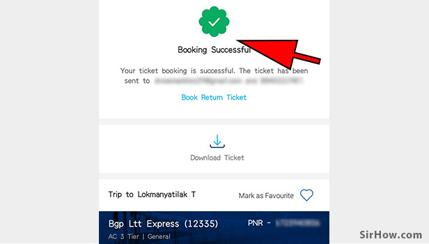 Book train ticket using paytm app