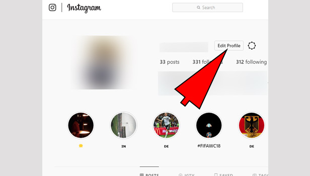 delete Instagram profile