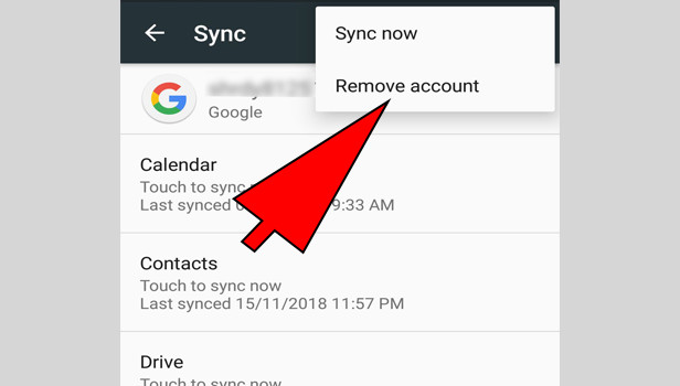 sign out of Gmail on Android