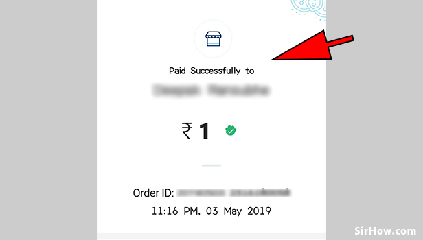 Pay using qr code in paytm app