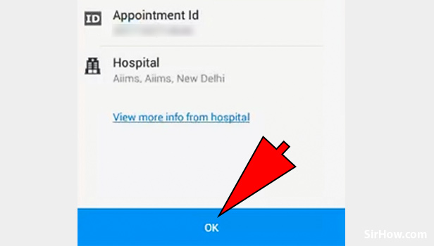 Book online appointment in aiims.