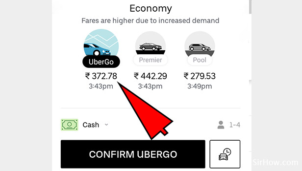 Book Uber without App