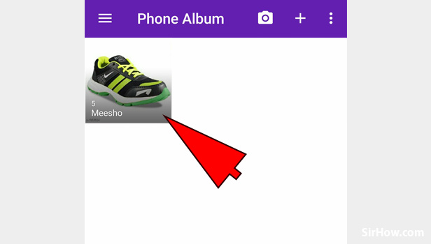 Steps to download a product in Meesho app