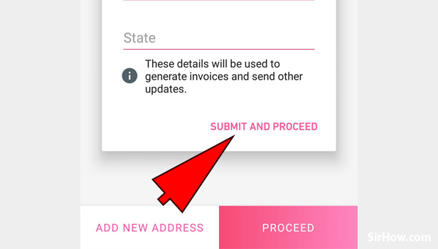 Steps to place order in Meesho app