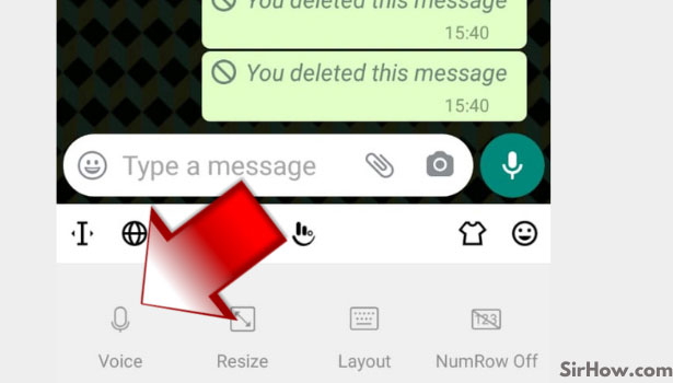 convert WhatsApp voice message into text message step 2