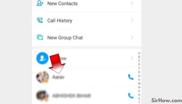 Image titled Add and Delete Contacts in imo Step 3