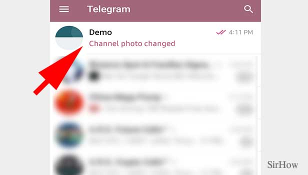 Change Telegram Channel from Public to Private Step 1