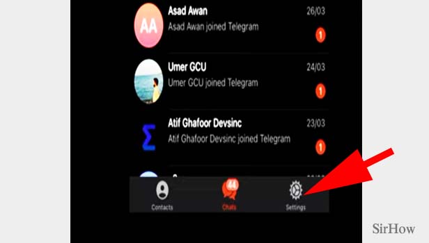 Image titled Delete Telegram Account iPhone Step 1