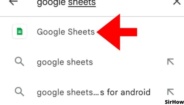 image title Install Google Sheets on Android step 4