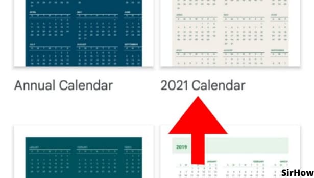 make a google sheet calendar