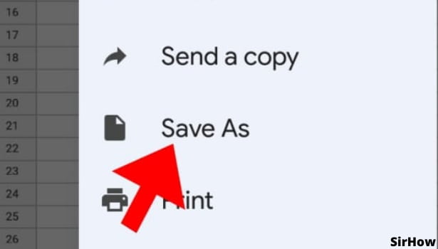 save Google Sheet as a PDF