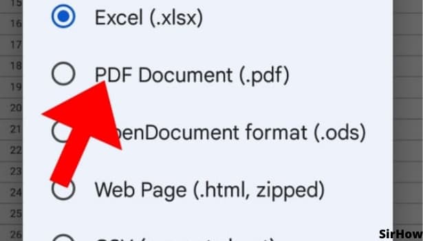 save Google Sheet as a PDF