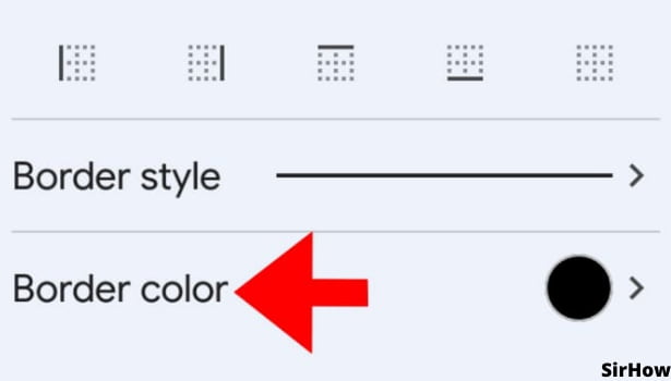 image titled Change Border Color in Google Sheets step 4