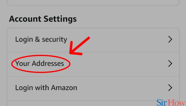 How to Delete Amazon Digital Address Step 5