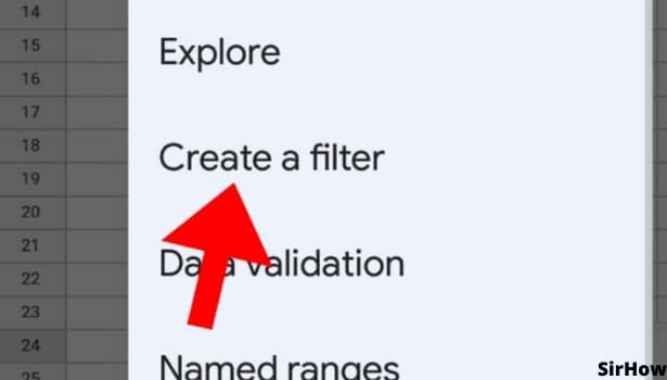 image titled Create Filter in Google Sheets steps 3