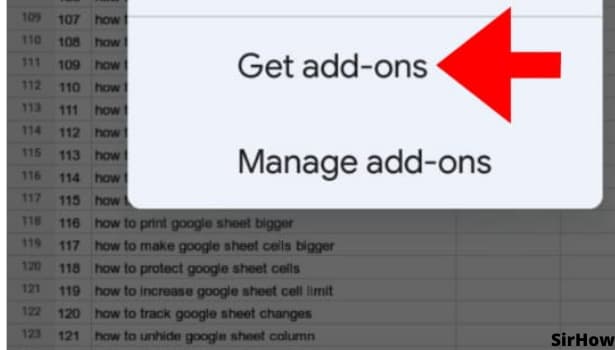image titled Use Add-ons in Google sheets step 4
