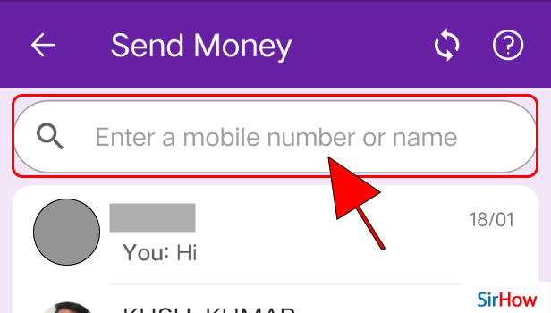Image  title Block a Contact in Phonepe App 3