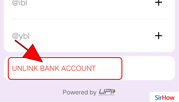 Image title Remove Phonepe Bank Account step 4