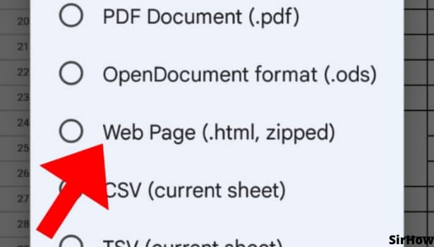 image titled Download Google Sheet in html Formats step 5