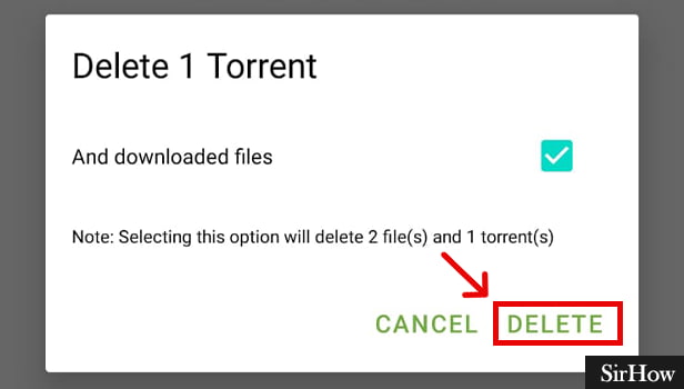 Image titled delete file from uTorrent Step 4