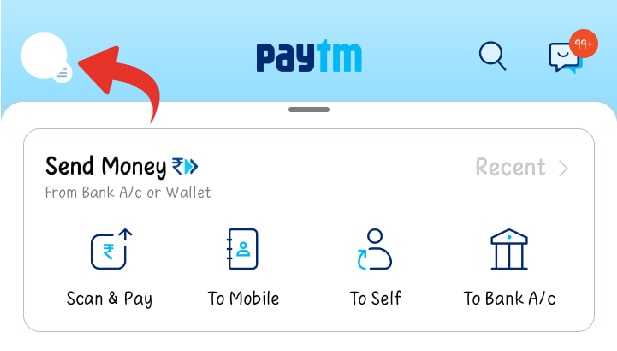 image titled Log out from Paytm step 2