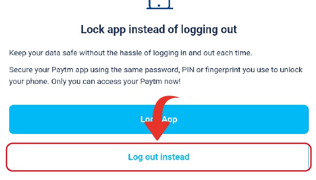 image titled Log out from Paytm step 5