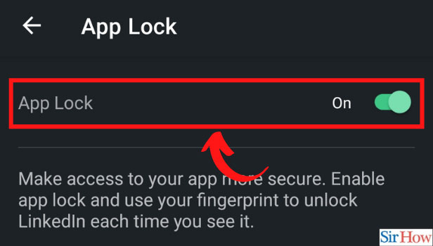 Image Titled Turn Off App Lock In LinkedIn Step 6