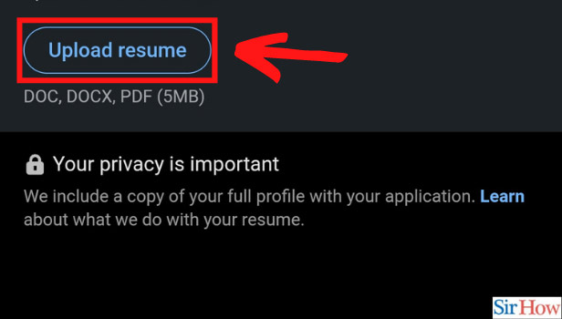 Image Titled Upload Resume In LinkedIn Step 6