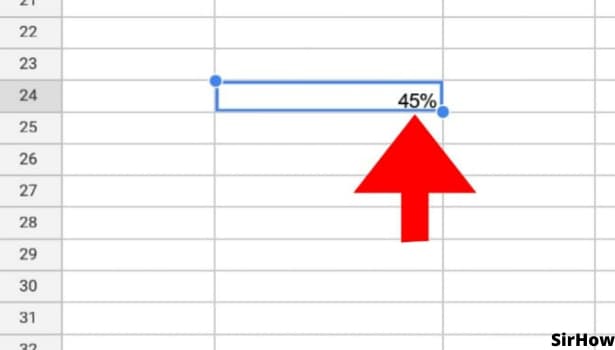 image titled  Add Percentage Formula in Google Sheets step 6