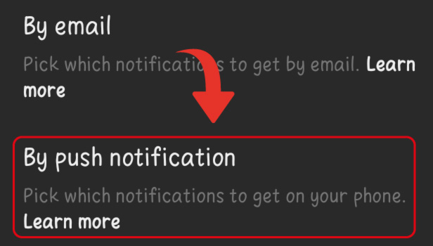Image titled turn off notifications from pinterest step 6