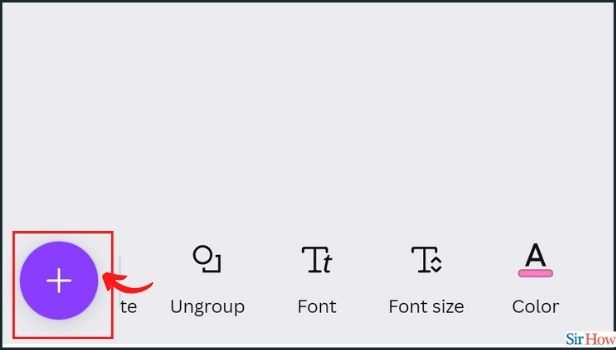 Image titled create text shadow in Canva app Step 2
