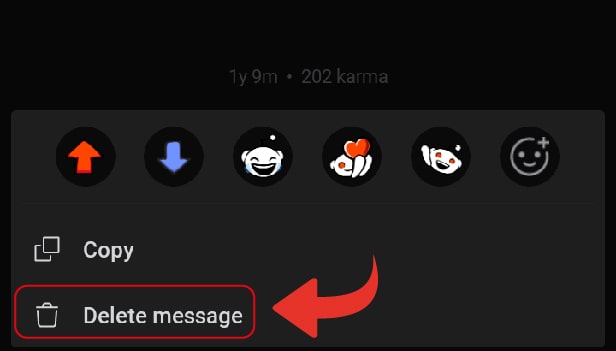 Image titled how to delete sent message on reddit step 5
