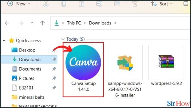 Image titled download Canva app on laptop Step 2