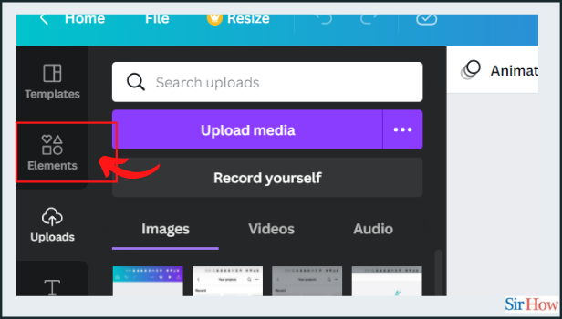 Image titled record yourself in Canva Step 2