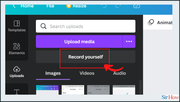 Image titled record yourself in Canva Step 3