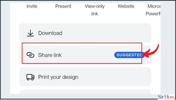 Image titled share designs in Canva Step 3