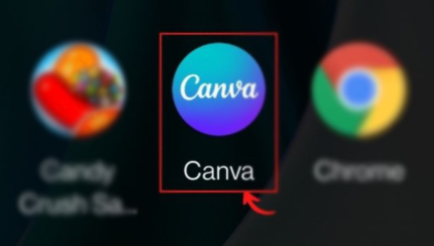 Image titled Add Link in Canva App step 1
