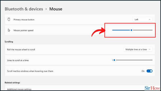 Image titled Change Mouse Pointer Speed in Windows 11 step 5