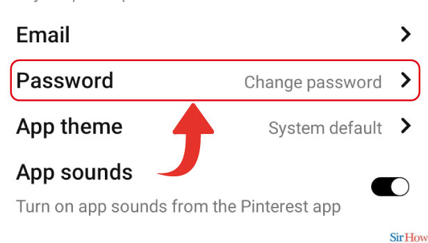 Image titled change pinterest account password step 6