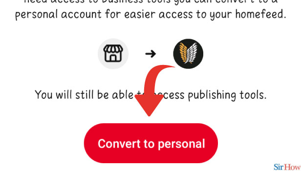 Image titled convert pinterest business account to personal account step 7