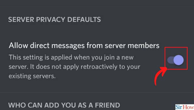 Image titled block unwanted communication in discord step 4